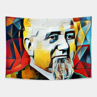 George Pullman Abstract Portrait | George Pullman Artwork 2 Tapestry
