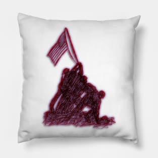 Iwo Jima - Large Design Pillow