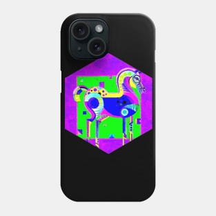 Horse Surreal Decorative Colorful Abstract Print Phone Case