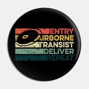 Discus Athlete Pin