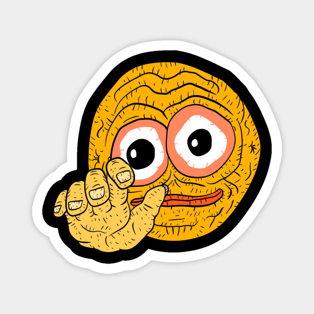 cursed emoji, hand emoticon meme drawing.