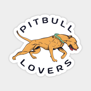 Pitbull Lovers Magnet