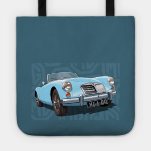 MGA in light blue Tote