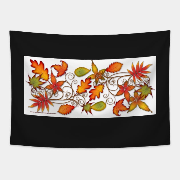 Autumn Leaves - panel Tapestry by SSSowers