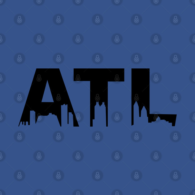 Disover ATL Skyline - Atlanta - T-Shirt