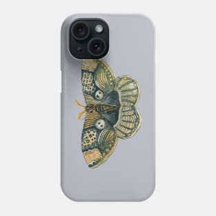 Watercolor Brahmin Moth Phone Case