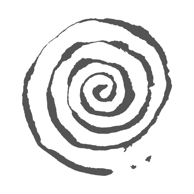 Spiral - Organic Symbol INK by Nikokosmos