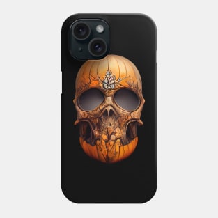 Pumpkin Skull Halloween Phone Case