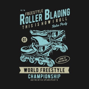 Freestyle Rollerblading T-Shirt