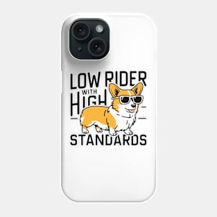 Low rider cute dog Phone Case