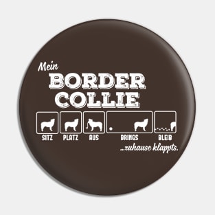 Border Collie Pin