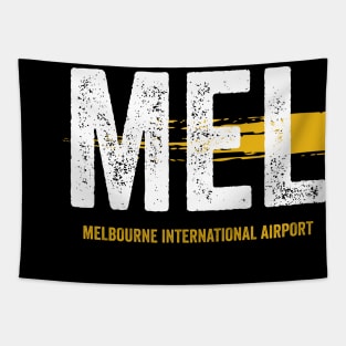 MEL Airport Code Melbourne International Airport Tapestry