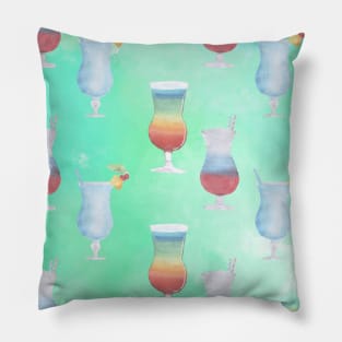 Cocktail Hour Neck Gator Frozen Beverages Cocktails Pillow