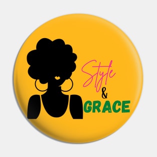 Style And Grace | Chic Girl Phrase Pin