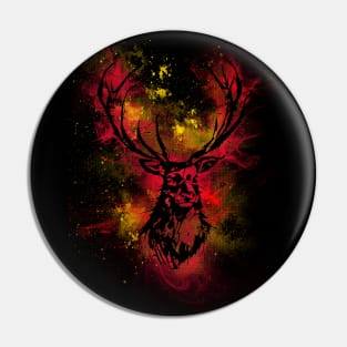 Abstract Deer Pin