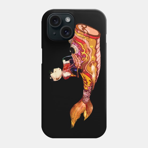 Carp koi Phone Case by DrTigrou