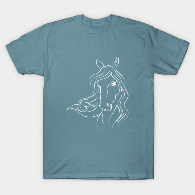 Discover Girl Horse Shirt Horseback Riding Horse Lady Pony - Love Horses - T-Shirt