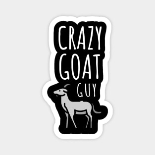 Crazy Goat Guy Magnet