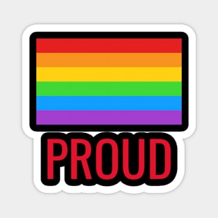 Rainbow Proud Magnet