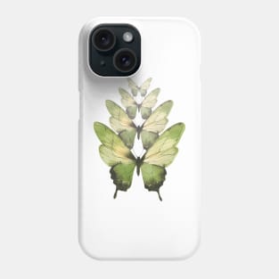 Butterfly green Phone Case