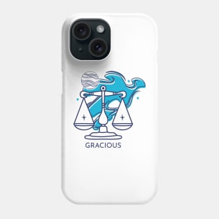 Libra - zodiac designs for t-shirts Phone Case