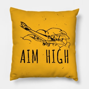 Aim High Motivation Pillow