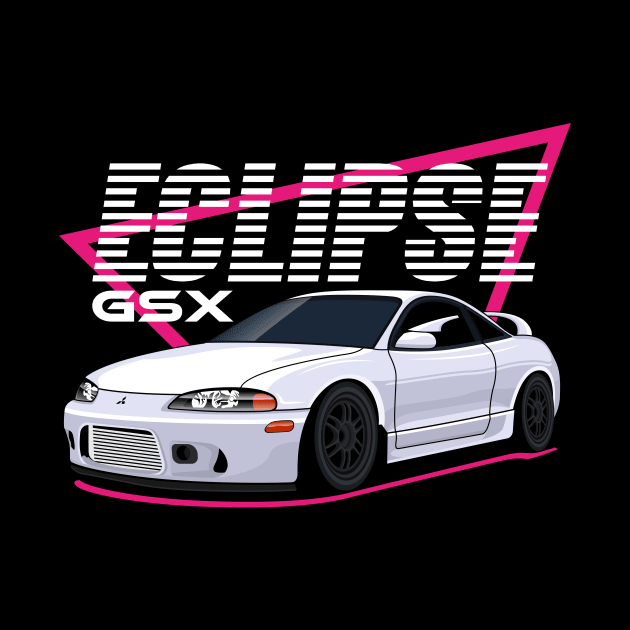 Mitsubishi Eclipse gsx by masjestudio