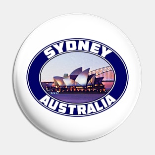 Sydney Australia Opera House Harbor Harbour Pin