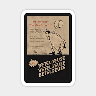 Beetlejuice Flyer Magnet