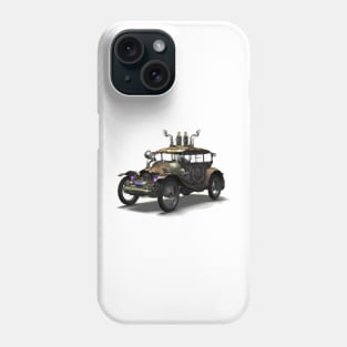 Steampunk car Phone Case