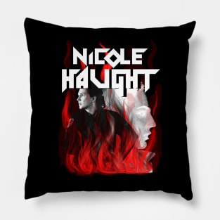 Metal - Nicole Haught Pillow