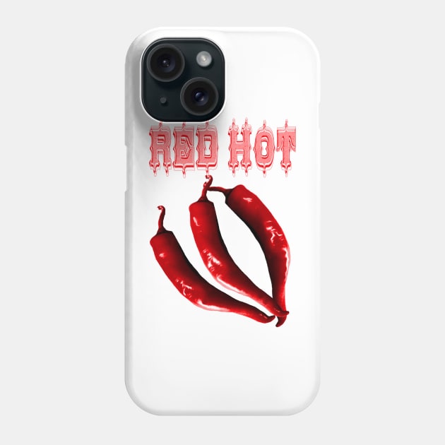 Hot Chili Spicy Food Expert Phone Case by PlanetMonkey