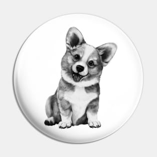 Corgi pup Pin