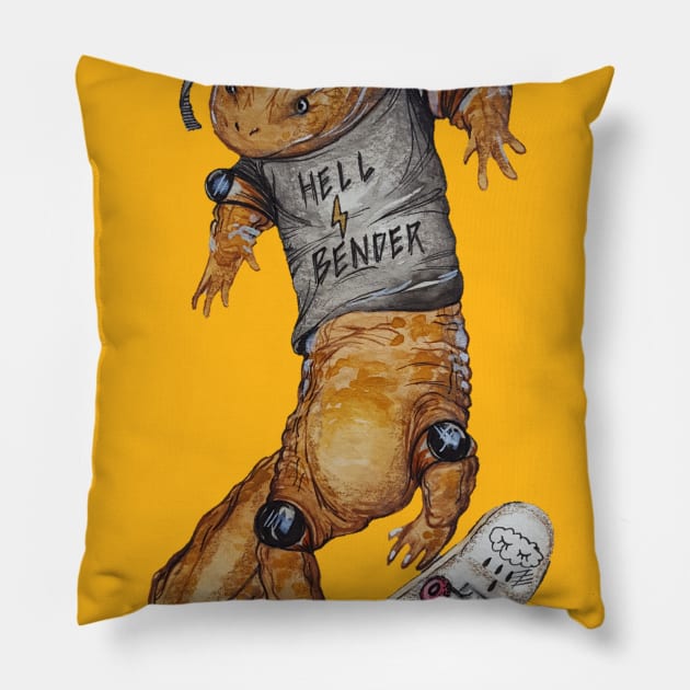 Hell Bender Pillow by JJacobs