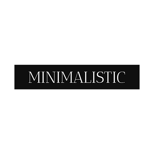 minimalistic by PreemTees