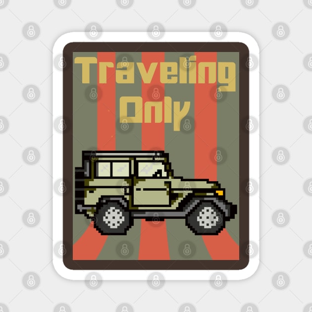 Traveling Car Only Magnet by RiyanRizqi