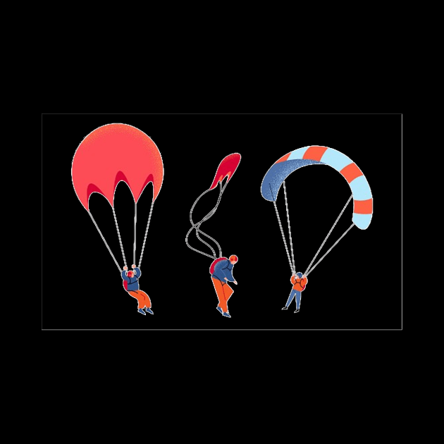 young people skydiving by Kcstore2023