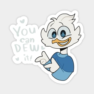 "You can Dew it!" Dewey Duck Magnet