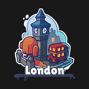 London from the Subway Surfers T-Shirt