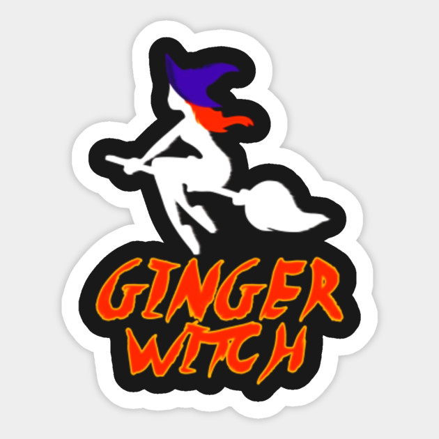 Funny Ginger Witch T Shirt Witchcraft Meme Orange Hair Quote