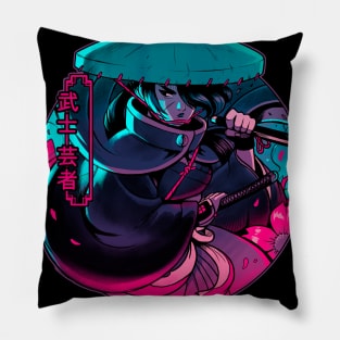 Onna bugeisha Pillow