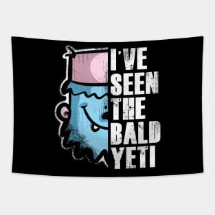 I’ve Seen the Bald Yeti Tapestry