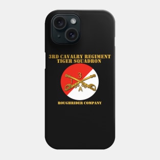 A CO 1st Squadron - 3rd Cavalry Regiment BR wo Txt Phone Case