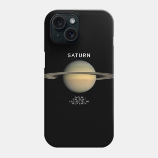 Saturn planet Phone Case