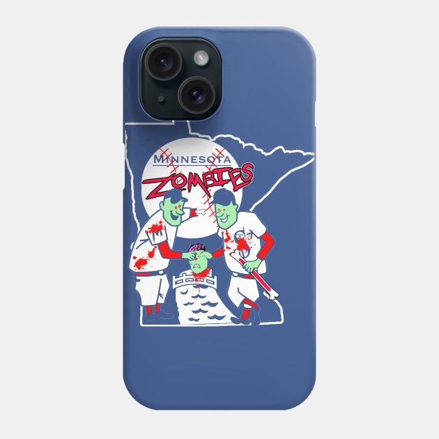 MN Zombies! Phone Case by zachattack