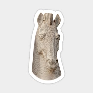 Horse head statue Magnet