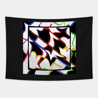 A colorful square Tapestry