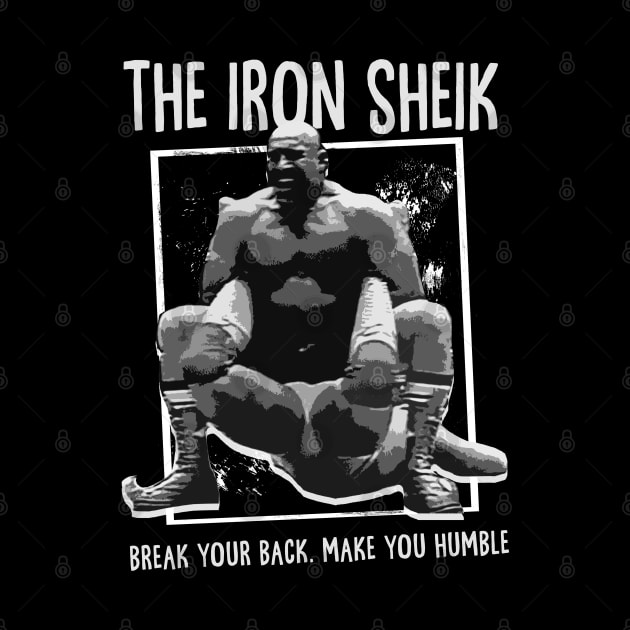 iron sheik wresling by Shelter Art Space