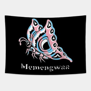 Memengwaa (Butterfly) Transgender Pride Tapestry