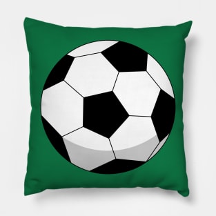 Cartoon Soccer Ball Pillow